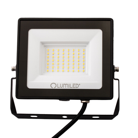 LED Reflektor 50W, 4500lm 4000K IP65 Černá ZUNA2 LUMILED