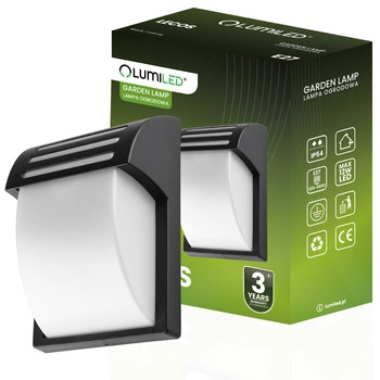 Zahradní nástěnná lampa E27, 25cm LECOS LUMILED