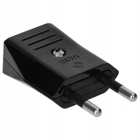 Elektrická zástrčka plochá bez zemnící zástrčky 2P 25A 250V Bílá ORNO