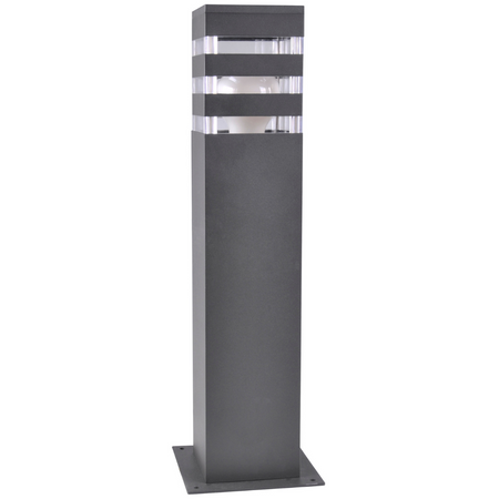 GOLDLUX (Polux) zahradní závěsné svítidlo LED E27 TEKSAS grafit 44cm