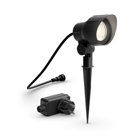 Venkovní LED zahradní lampa SPOT Pack GardenLink 6W 12V 2700K IP44 + kabel pohyblivý zapuštěný PHILIPS