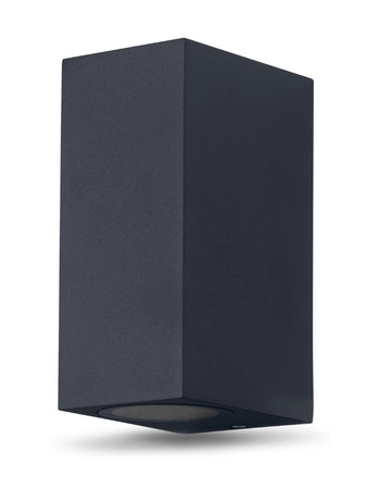 Nástěnné fasádní nástěnné svítidlo ENDURA Classic Square UpDown Black LEDVANCE