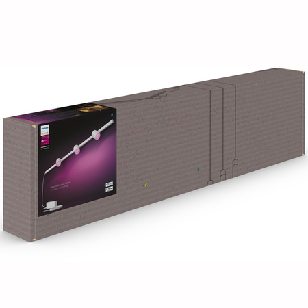 Perifo Lighting Rail Kit 1,5 m + 3x LED reflektor 15,9 W CCT RGB Philips HUE Bluetooth White