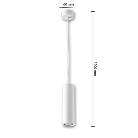Stropní svítidlo Závěsné GU10 Matte White Idar Masterled