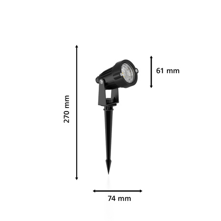 LED svítidlo CAPER GardenLink venkovní světlo 1,5W 24V 2700K IP44 Mobilní závěsná lampa PHILIPS