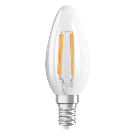 LED žárovka E14 B40 4W = 40W 470lm 2700 Teplá bílá 300° Filament 3-Step Dimmable OSRAM STAR