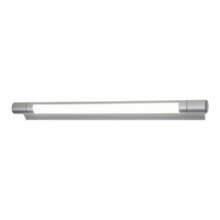 LED 8W 546lm 4000K Silver Industrial Byron 1445 Rabalux Undercabinet Furniture Strip Light