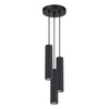 Stropní závěsné svítidlo Tuba Spot 3x GU10 Black Carbon Deep Space SL.1576 Sollux