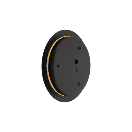 Nástěnné svítidlo LED pro povrchovou montáž 10W 130lm 3000K Warm Black RING LED M 7635 Nowodvorski