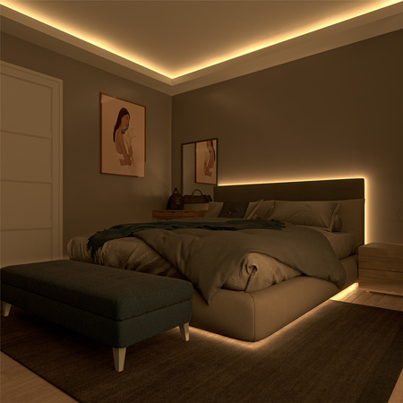 LED pásek RGB 5 m stmívatelný Vícebarevné dálkové ovládání Philips