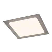 Plafond LED stropní svítidlo Flush Mount 18W 1400lm 3000K Chrome Industrial Lois 5583 Rabalux