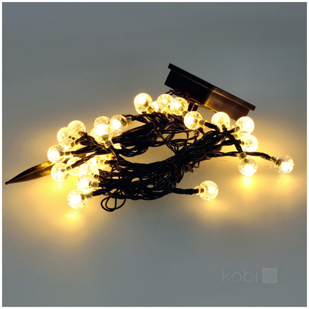 Solární venkovní zahradní lampa LED 0,12W 3000K Warm Black IP44 Aura Kobi