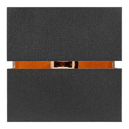 Nástěnná zásuvka pro povrchovou montáž G9 černá zlatá Costa Masterled