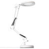 Stolní lampa LED 8W CCT Kreslící stolní lampa 3x zvětšovací sklo LUCA 2 White LUMILED