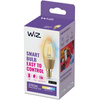 LED žárovka E14 Candle C35 4,9W = 25W 370lm 2000-5000K TW FILAMENT Amber Smart SMART WiFi Bluetooth App WiZ