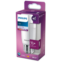 E27 Stick LED žárovka 9.5W = 75W 1050lm 4000K Neutrální bila 240° PHILIPS