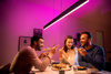 ENSIS Stropní svítidlo černé 79W CCT RGB Top Down PHILIPS HUE Bluetooth Zigbee