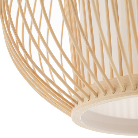 PUKET L 11162 Nowodvorski E27 Bílá skandinávská závěsná stropní lampa