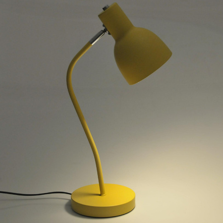 Stolní lampa E27 žlutá Mimi Sanico Goldlux
