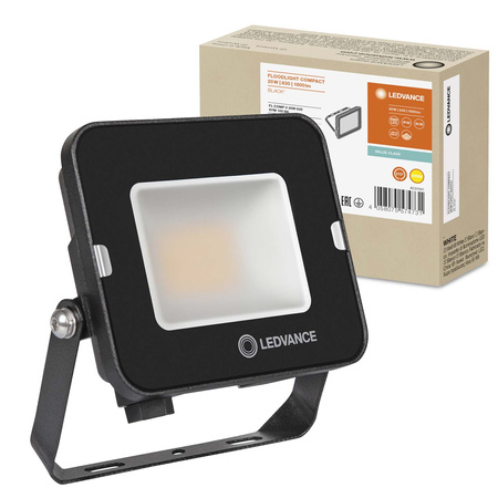 Reflektor LED 20W 1800lm 3000K IP65 Černá LEDVANCE COMPACT V