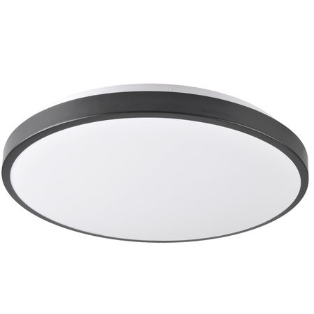 PLAFON LED stropní svítidlo černé 40cm 24W 4000K KERN GOLDLUX (Polux)