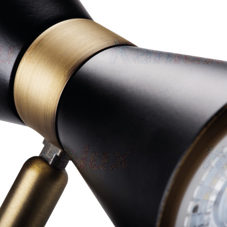 Stropní svítidlo MILENO GU10 Black Gold Kanlux