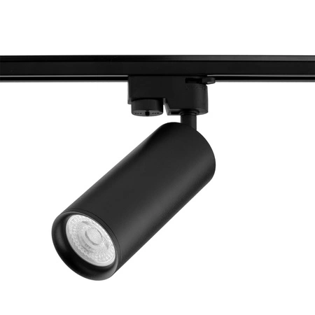 GU10 Black Track Light Lampa pro jednofázové koleje