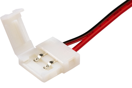 Konektor pro 2PIN LED pásek. 2stranný. s 10mm kabelem
