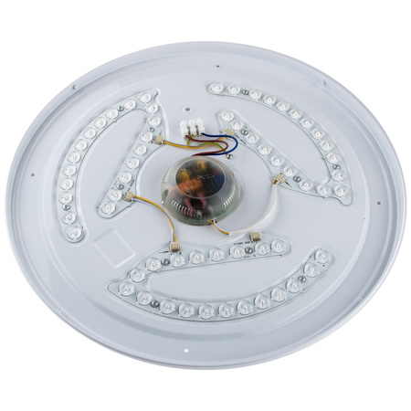 LED stropní koupelnový plafón 72W 3000-6500K White Round Diamond 57cm + dálkové ovládání