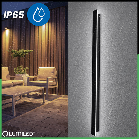 Zahradní nástěnná lampa 32W, 4000K IP65 PELIO LUMILED