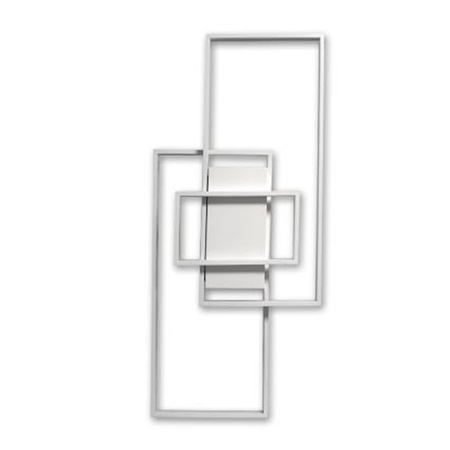 LED lustrová stropní lampa 90W CCT GALAXIS VELA bílá + dálkové ovládání