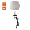 Venkovní lampa Sphere E27 Grey IP65 Zahradní koule Kobi