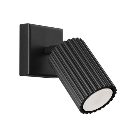Nástěnné svítidlo Reflektor Tuba Spot GU10 Black Carbon Deep Space SL.1578 Sollux
