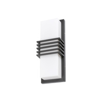 Zahradní lampa LED nástěnná lampa RODEZ 12W 4000K IP44 obdélníková bílá antracitová RABALUX