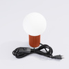 Stolní stolní lampa G9 Round Red Modern Matte Halo Sollux