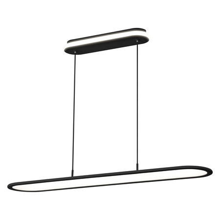 Stropní závěsné svítidlo Office Panel LED 57W 2700lm 4000K Neutrální stmívatelné černé Office Line Ledvance