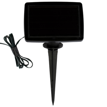 LED solární zahradní lampa bílá KVĚTINÁČEK 4000K Neutrální bila GOLDLUX (Polux)