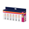 6x LED žárovka A60 E27 6,5W = 60W 806lm 2700K Warm 300° VALUE CLASSIC Osram