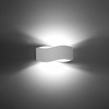 LED nástěnné svítidlo TILA G9 Nástěnné svítidlo 30cm bílé SOLLUX