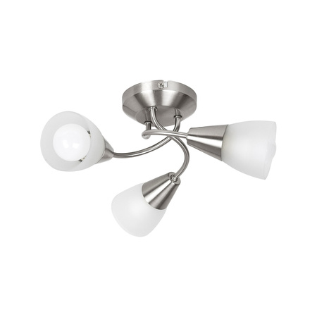 Stropní svítidlo 3x E14 Chrome Classic Connor Rabalux