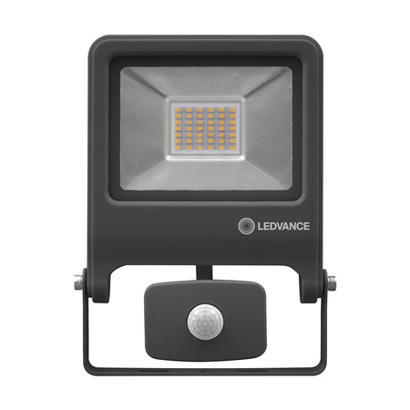 Reflektor LED 30W 2700lm 4000K IP44 šedý s pohybovým senzorem LEDVANCE světlomet Endura