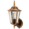 Zahradní nástěnná lampa lucerna E27, Patina BELLIS LUMILED