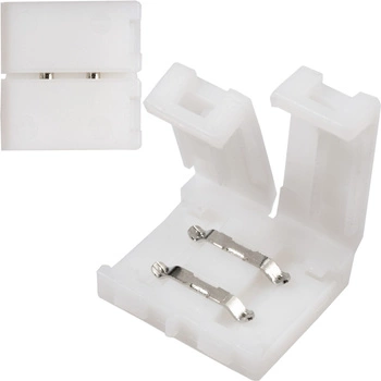 Konektor LED pásku 2PIN 2stranný nacvakávací 10mm