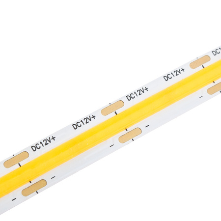 LED pásek COB, 12V 50W 1920LED NEON IP65 Teplá bílá 8mm 5m LUMILED
