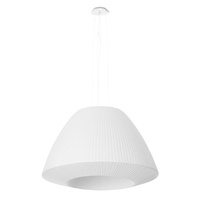 LED závěsné stropní svítidlo BELLA 3xE27 Lustr 60 cm bílý SOLLUX