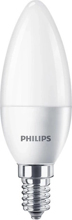 6x LED žárovka E14 B35 4,9W = 40W 470lm 2700K teplá bílá matná PHILIPS
