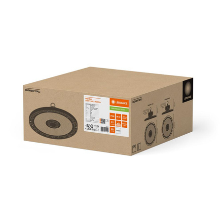 LED průmyslové svítidlo 200W 36200lm 4000K neutrální stmívatelné černé IP66 IK10 High Bay Gen 5 Ledvance