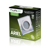Skleněné Podhledové svítidlo GU10, MR15 Stálá Čtvercová ARIEL + LED GU10, 6W 3000K 120° LUMILED
