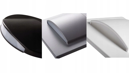 Schodišťové světlo LED 0,8W 15lm 3000K teplá bílá Square Black Erinus Kanlux