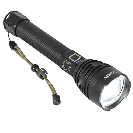 Taktická dobíjecí USB vojenská LED svítilna 15W VA0075 Vayox